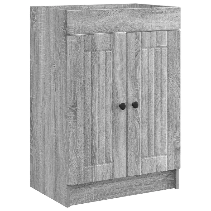 Vonios baldų rinkinys Pilka Sonoma 78,5 x 37,5 x 81 cm