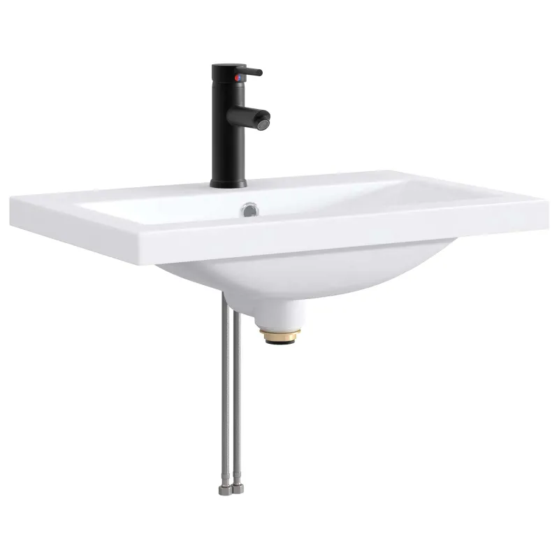 Vonios baldų rinkinys Pilka Sonoma 78,5 x 37,5 x 81 cm