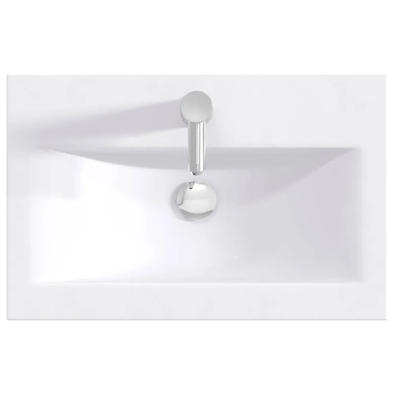 Vonios baldų rinkinys Juodojo ąžuolo 61 x 40 x 84,5 cm