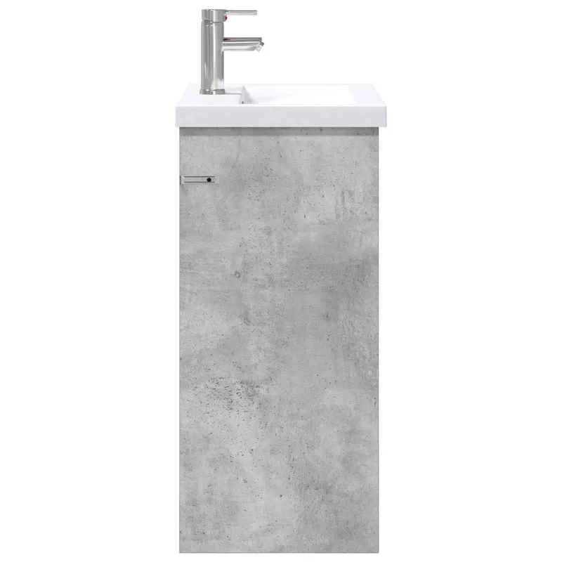 Vonios baldų rinkinys Betono pilka 61 x 40 x 84,5 cm