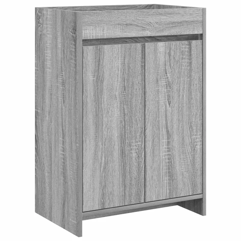 Vonios baldų rinkinys Pilka Sonoma 81 x 40 x 84,5 cm