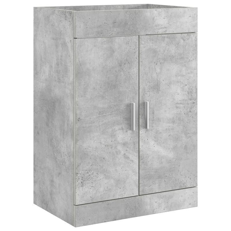 Vonios baldų rinkinys Betono pilka 81 x 40 x 84,5 cm