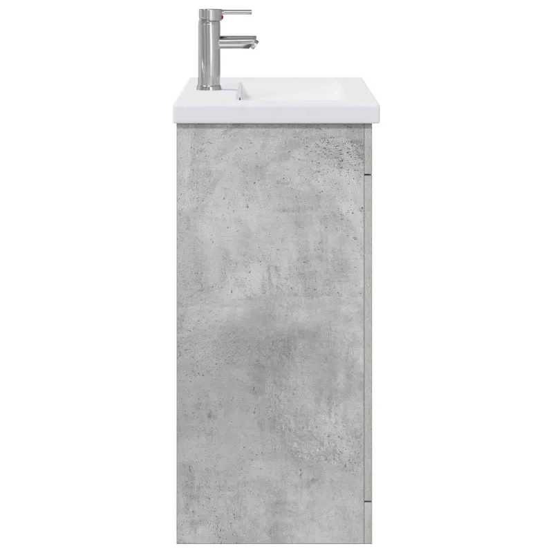 Vonios baldų rinkinys Betono pilka 81 x 40 x 84,5 cm