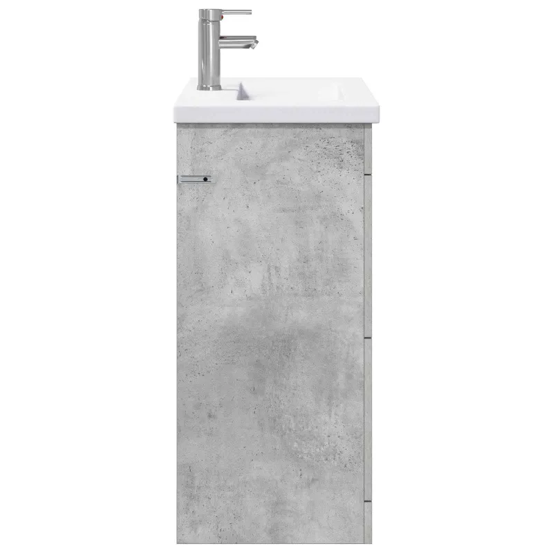 Vonios baldų rinkinys Betono pilka 81 x 40 x 84,5 cm