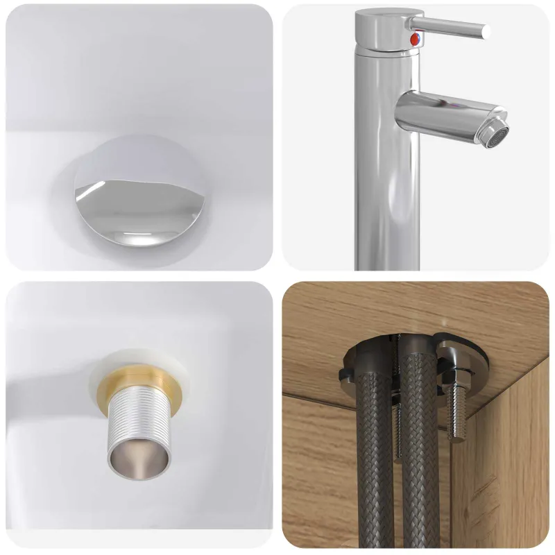 Vonios baldų rinkinys 5 pcs Artisano ąžuolo