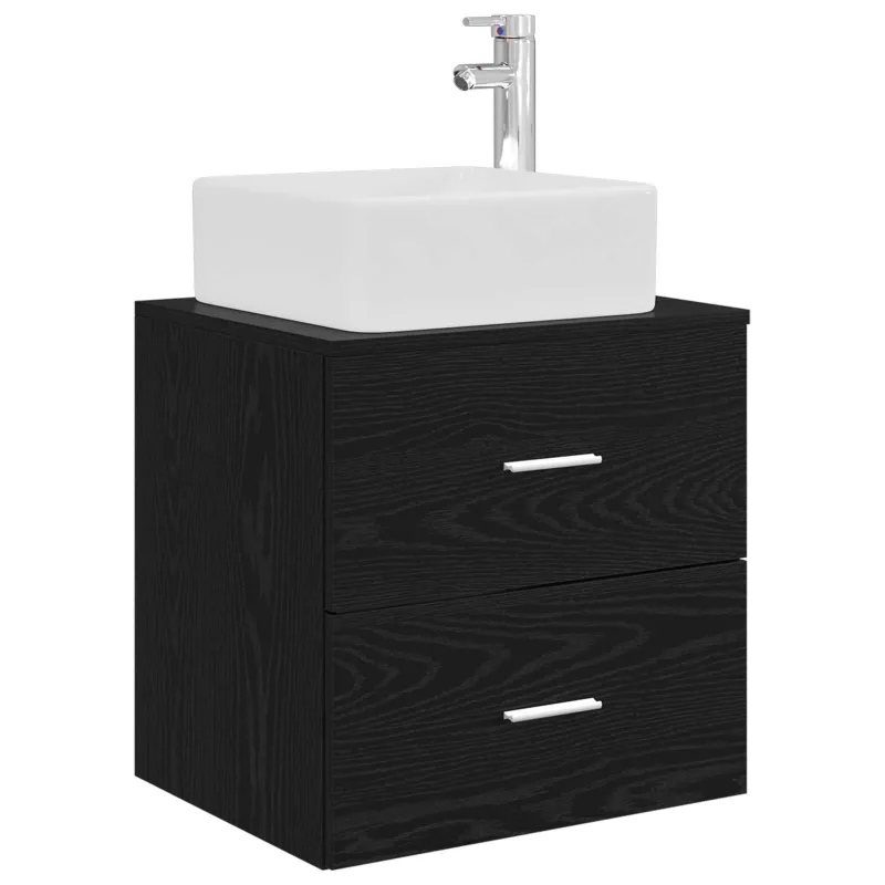 Vonios baldų rinkinys 4 pcs Juodojo ąžuolo