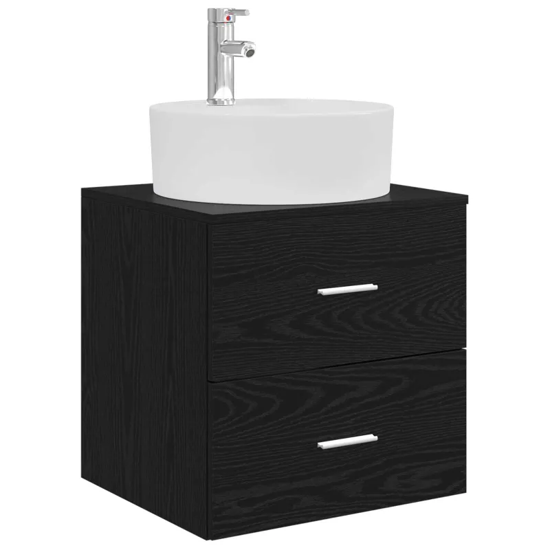 Vonios baldų rinkinys 5 pcs Juodojo ąžuolo
