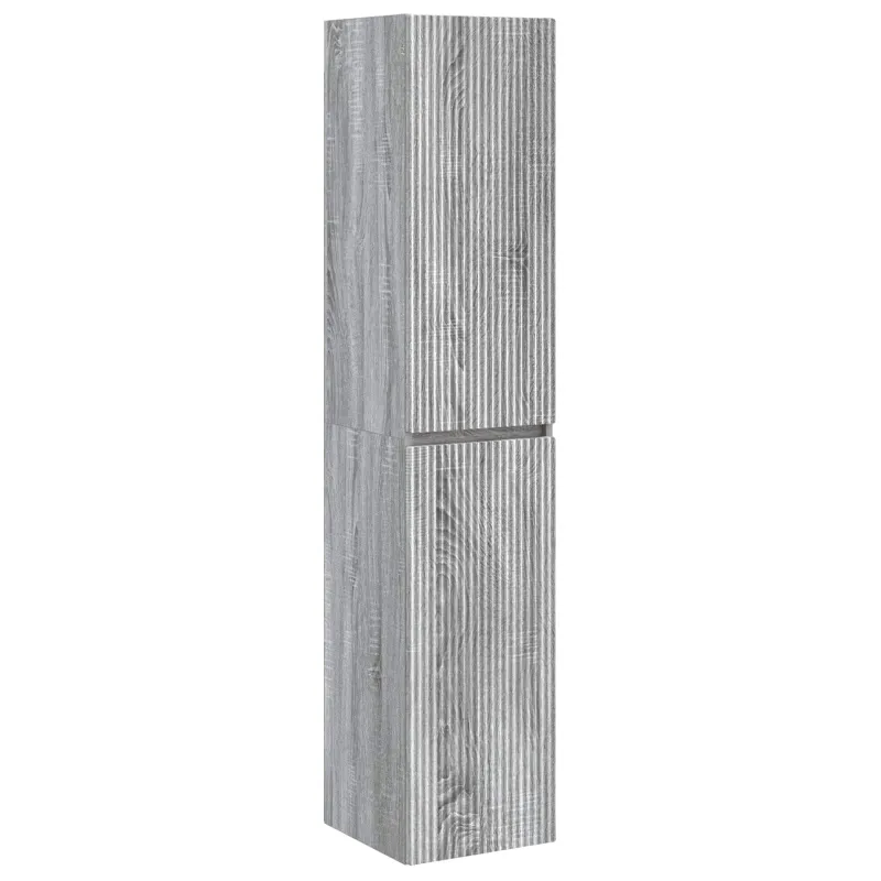 Vonios baldų rinkinys 6 pcs Pilka Sonoma