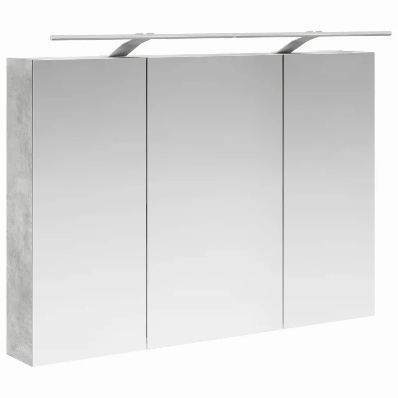 Vonios baldų rinkinys 6 pcs Betono pilka