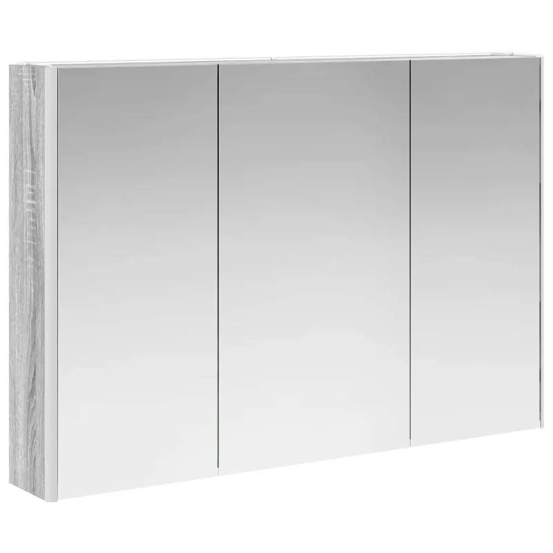 Vonios baldų rinkinys 6 pcs Pilka Sonoma