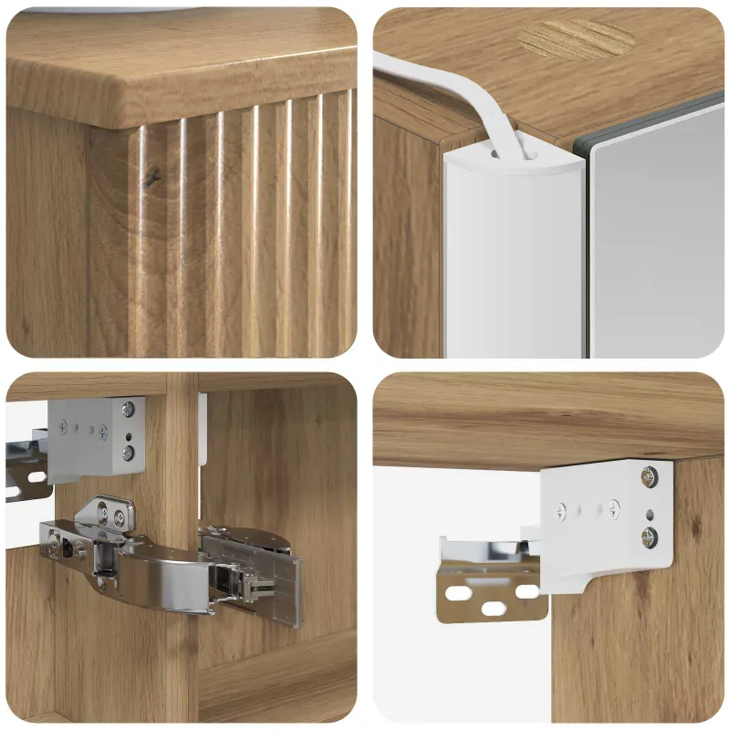 Vonios baldų rinkinys 5 pcs Artisano ąžuolo