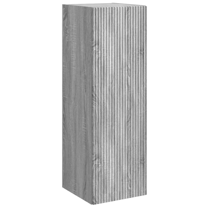 Vonios spintos komplektas 5 pcs Pilka Sonoma 53 x 15,5 x 70 cm