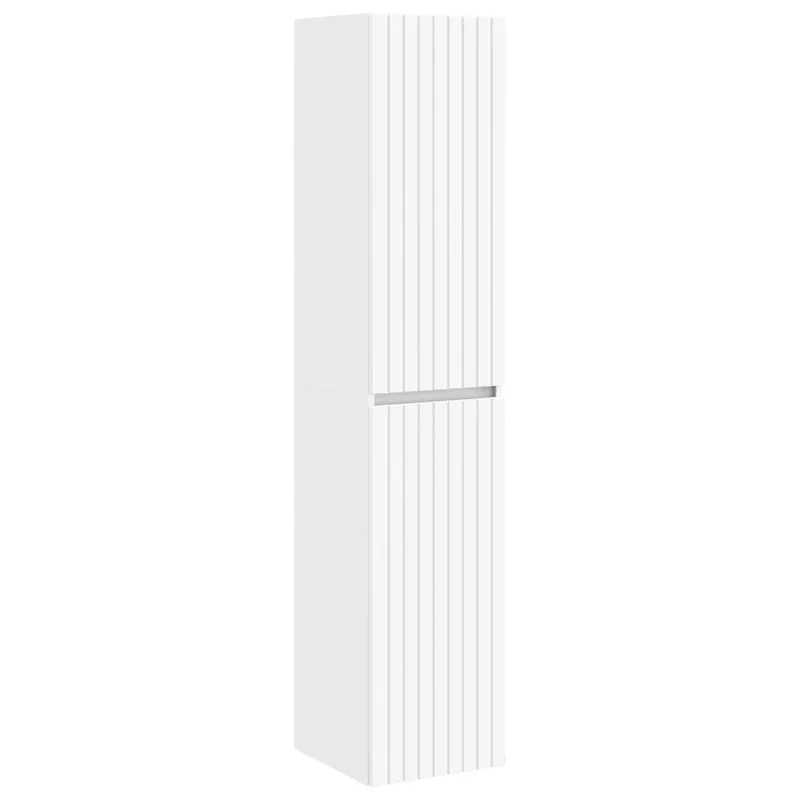 Vonios spintos komplektas 5 pcs Balta 40 x 10,5 x 60,5 cm