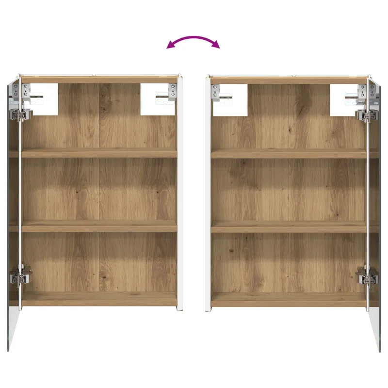 Vonios baldų rinkinys 4 pcs Artisano ąžuolo