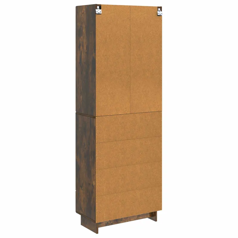 Spintelė 2 pcs Dūminio ąžuolo 66 x 34,5 x 95 cm