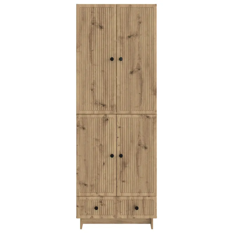 Spintelė 2 pcs Artisano ąžuolo 66 x 34,5 x 95 cm