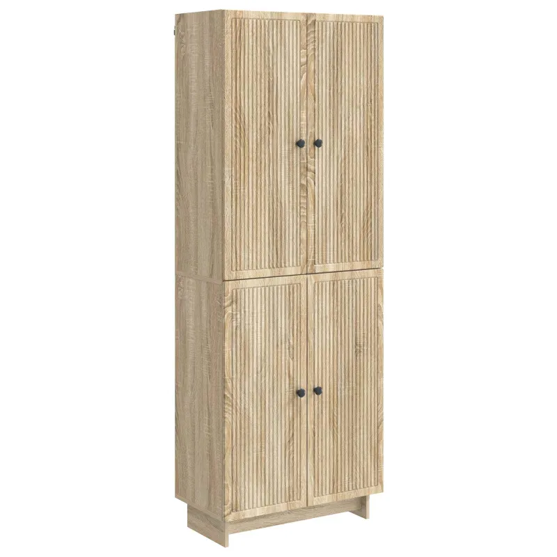 Spintelė 2 pcs Sonoma ąžuolas 66 x 34,5 x 90 cm