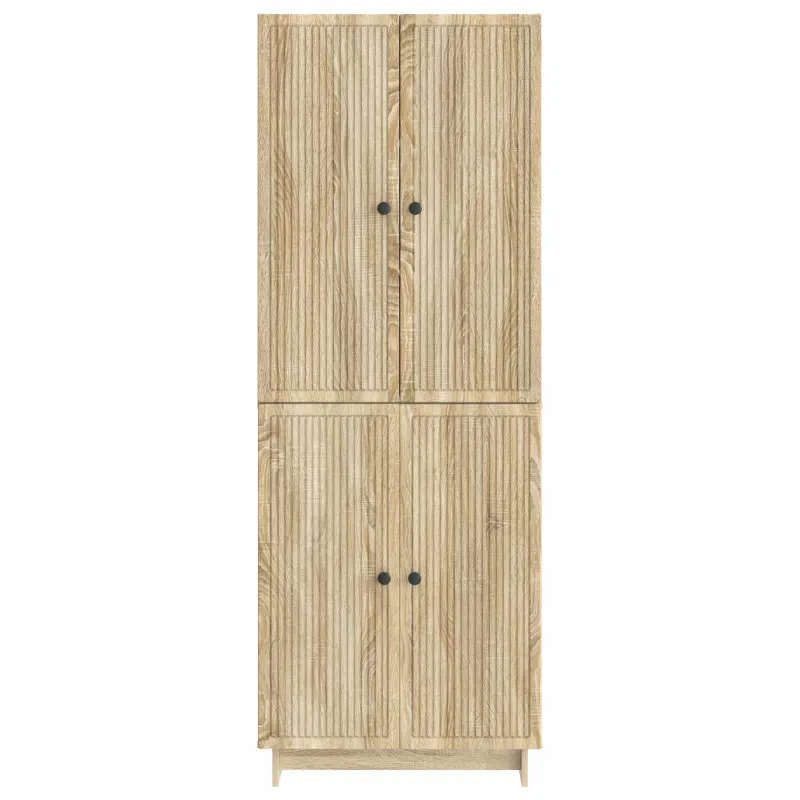 Spintelė 2 pcs Sonoma ąžuolas 66 x 34,5 x 90 cm