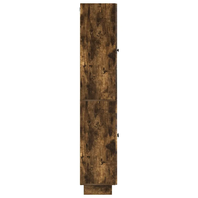 Spintelė 2 pcs Dūminio ąžuolo 66 x 34,5 x 90 cm