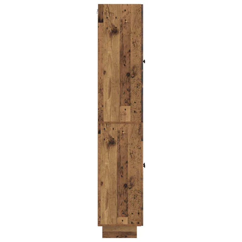 Spintelė 2 pcs Sendintos medienos 66 x 34,5 x 90 cm