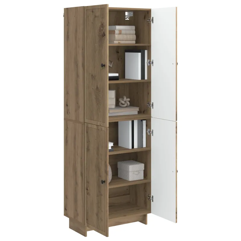 Spintelė 2 pcs Artisano ąžuolo 66 x 34,5 x 90 cm