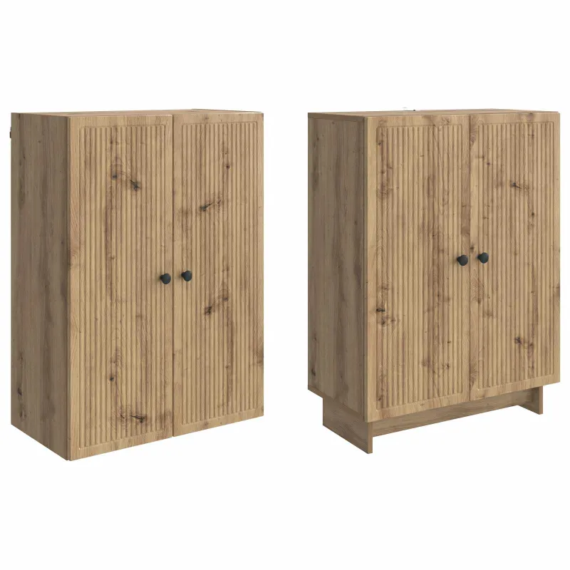 Spintelė 2 pcs Artisano ąžuolo 66 x 34,5 x 90 cm