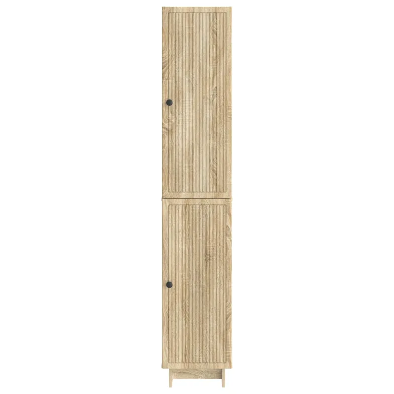 Spintelė 2 pcs Sonoma ąžuolas 34,5 x 33 x 90 cm
