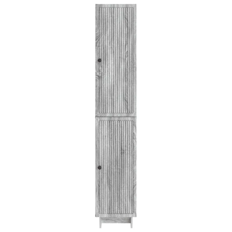 Spintelė 2 pcs Pilka Sonoma 34,5 x 33 x 90 cm Apdirbta mediena