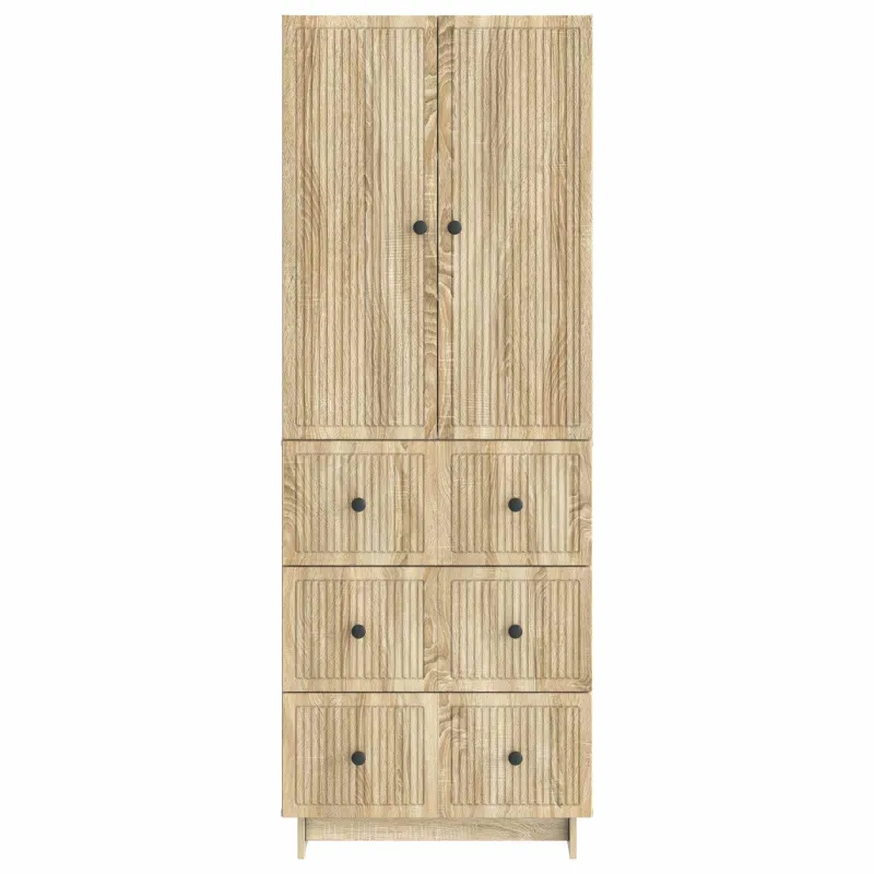 Spintelė 2 pcs 66 x 34,5 x 90 cm Apdirbta mediena