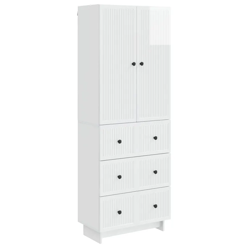 Spintelė 2 pcs 66 x 34,5 x 90 cm Apdirbta mediena