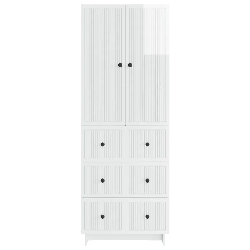 Spintelė 2 pcs 66 x 34,5 x 90 cm Apdirbta mediena