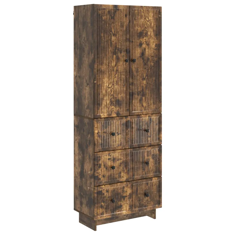 Spintelė 2 pcs 66 x 34,5 x 90 cm Apdirbta mediena