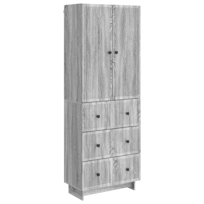 Spintelė 2 pcs 66 x 34,5 x 90 cm Apdirbta mediena