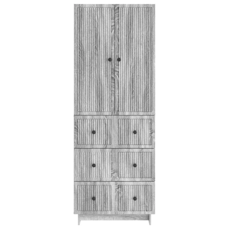 Spintelė 2 pcs 66 x 34,5 x 90 cm Apdirbta mediena