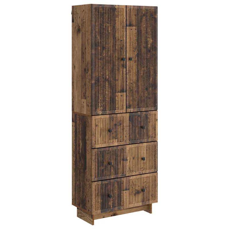 Spintelė 2 pcs 66 x 34,5 x 90 cm Apdirbta mediena