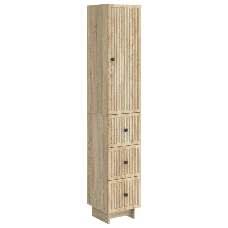 Spintelė 2 pcs 33 x 34,5 x 90 cm Apdirbta mediena
