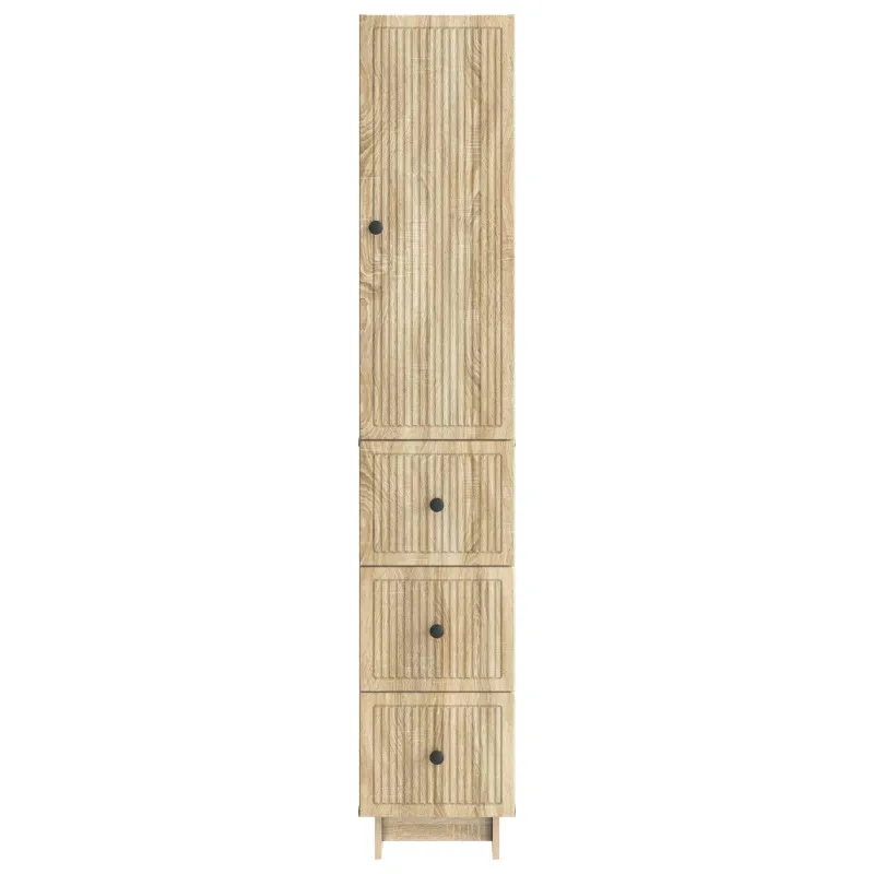 Spintelė 2 pcs 33 x 34,5 x 90 cm Apdirbta mediena
