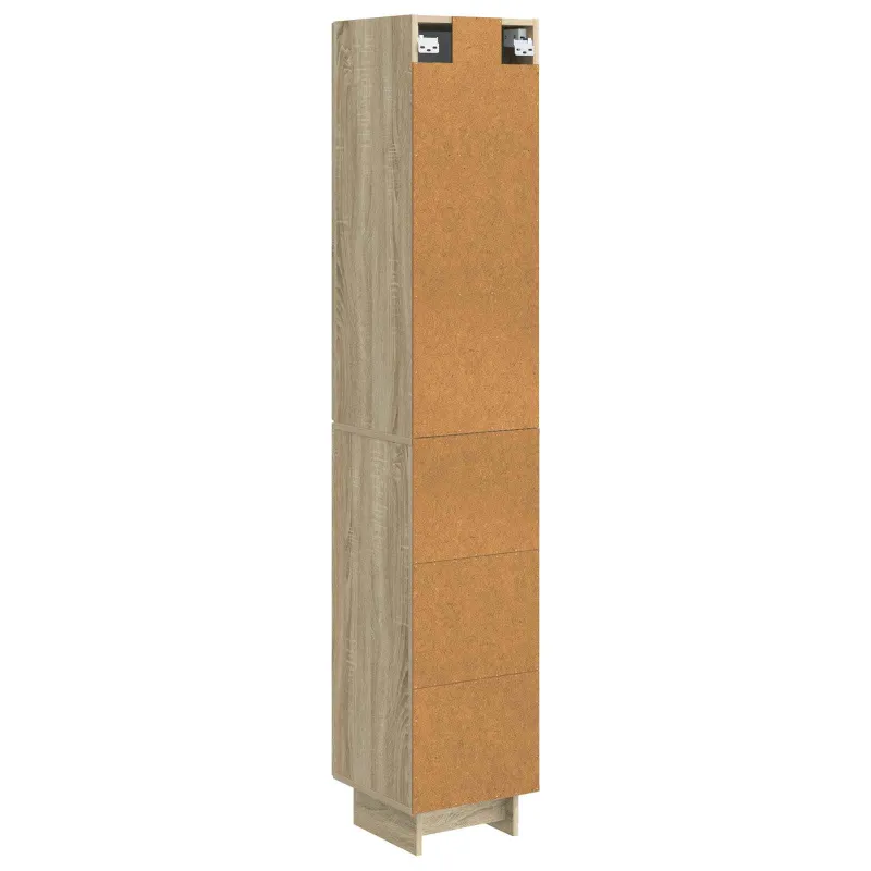 Spintelė 2 pcs 33 x 34,5 x 90 cm Apdirbta mediena