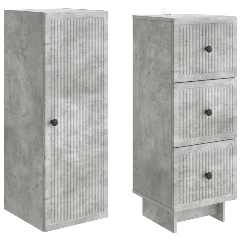 Spintelė 2 pcs 33 x 34,5 x 90 cm Apdirbta mediena