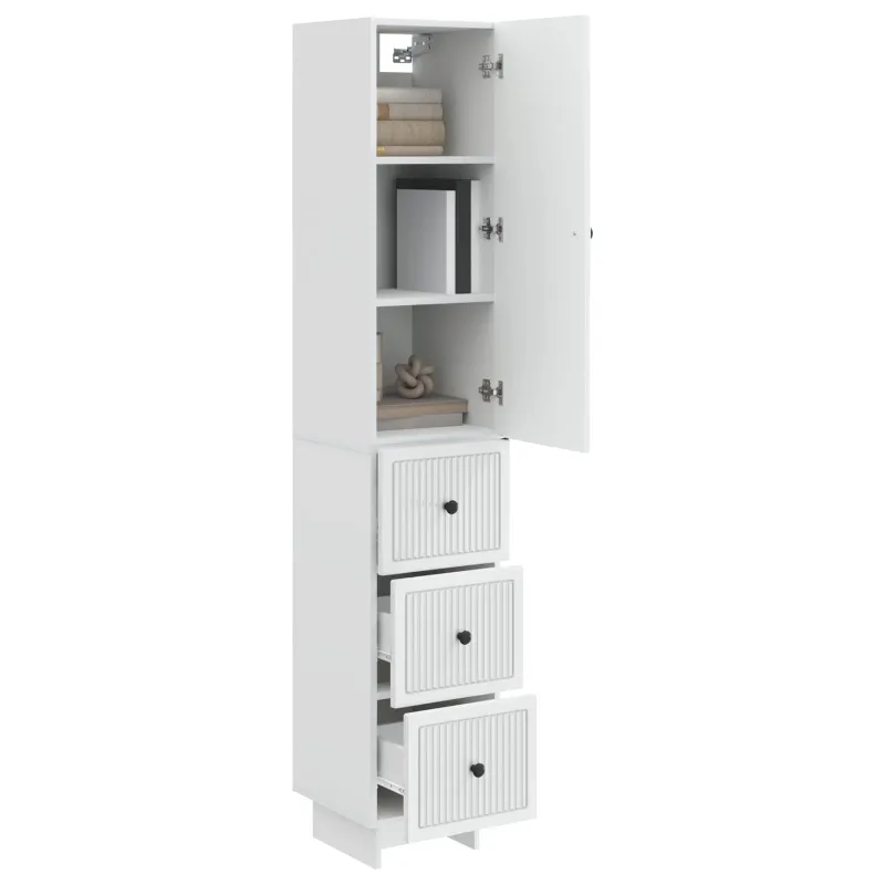 Spintelė 2 pcs 33 x 34,5 x 90 cm Apdirbta mediena