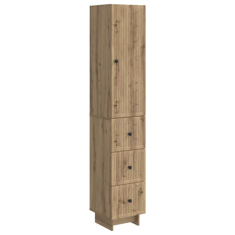 Spintelė 2 pcs 33 x 34,5 x 90 cm Apdirbta mediena