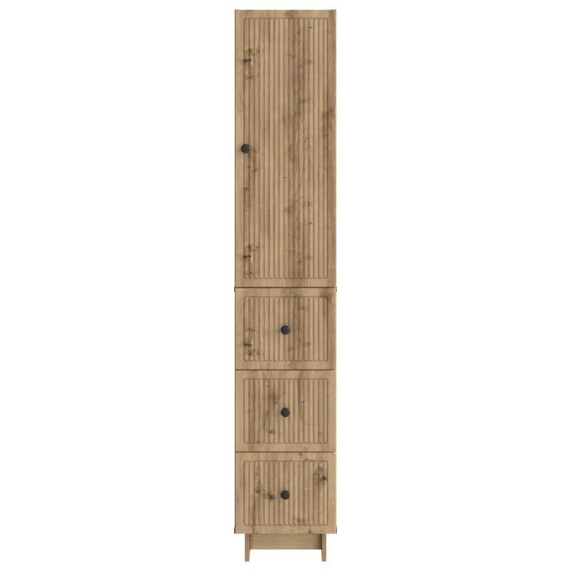 Spintelė 2 pcs 33 x 34,5 x 90 cm Apdirbta mediena