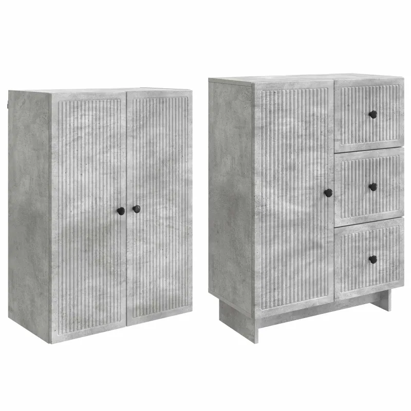 Spintelė 2 pcs 66 x 34,5 x 90 cm Apdirbta mediena