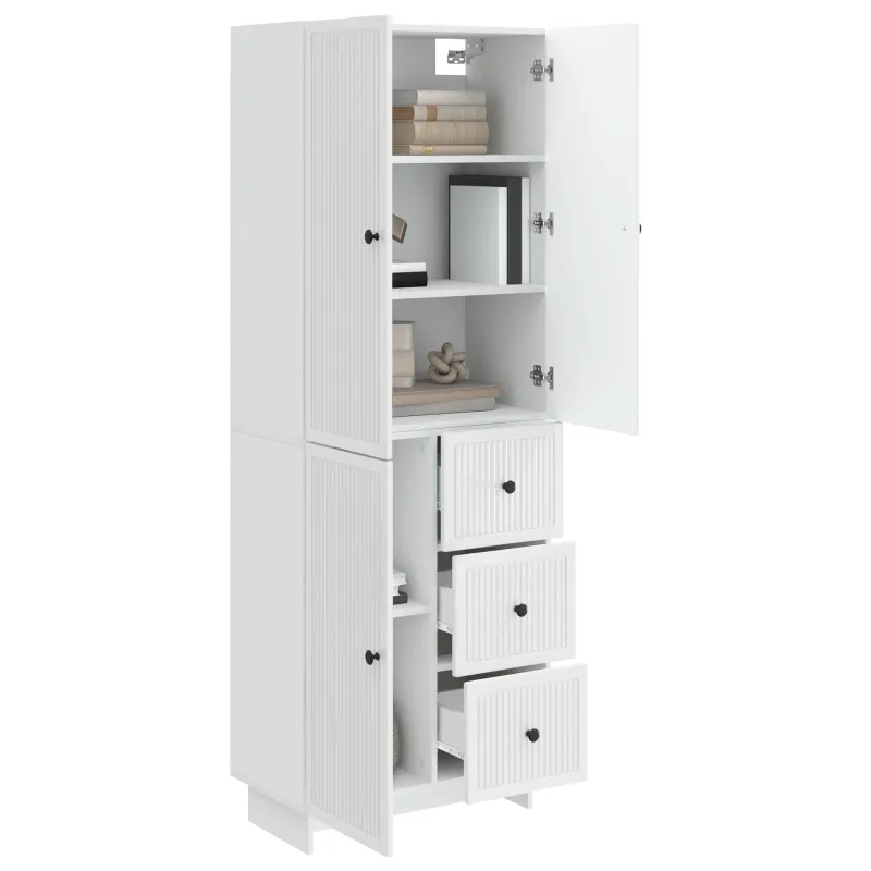 Spintelė 2 pcs 66 x 34,5 x 90 cm Apdirbta mediena
