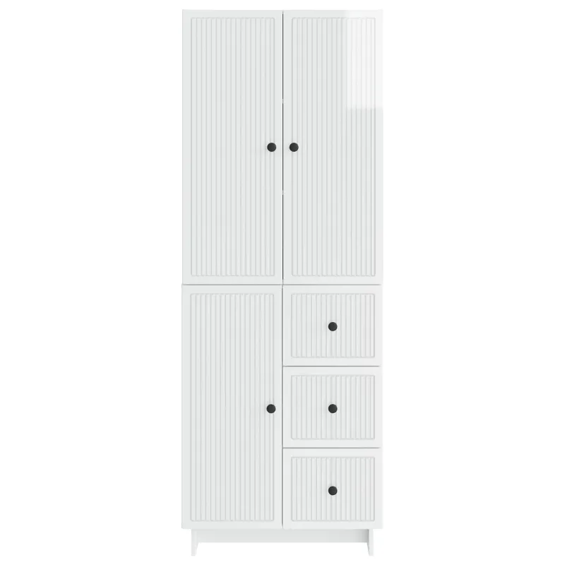 Spintelė 2 pcs 66 x 34,5 x 90 cm Apdirbta mediena