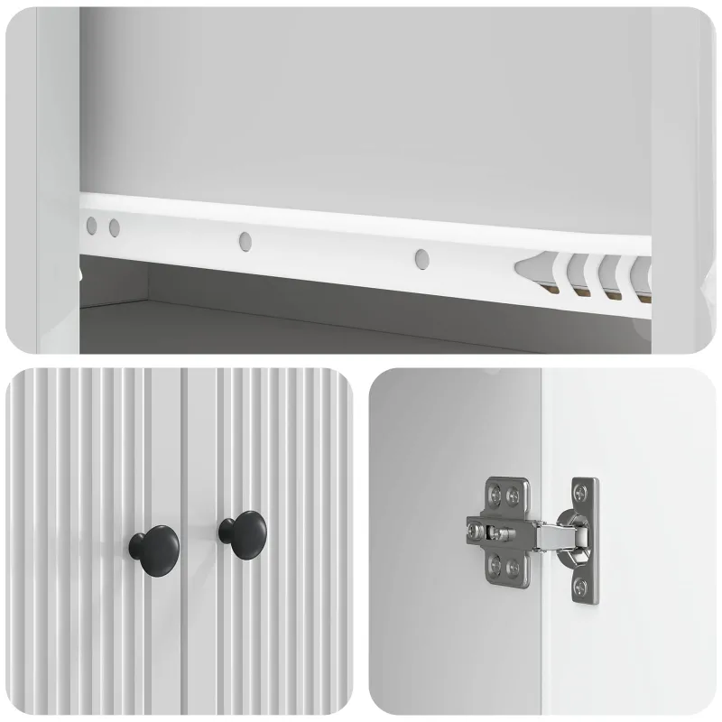 Spintelė 2 pcs 66 x 34,5 x 90 cm Apdirbta mediena