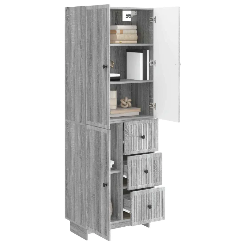 Spintelė 2 pcs 66 x 34,5 x 90 cm Apdirbta mediena
