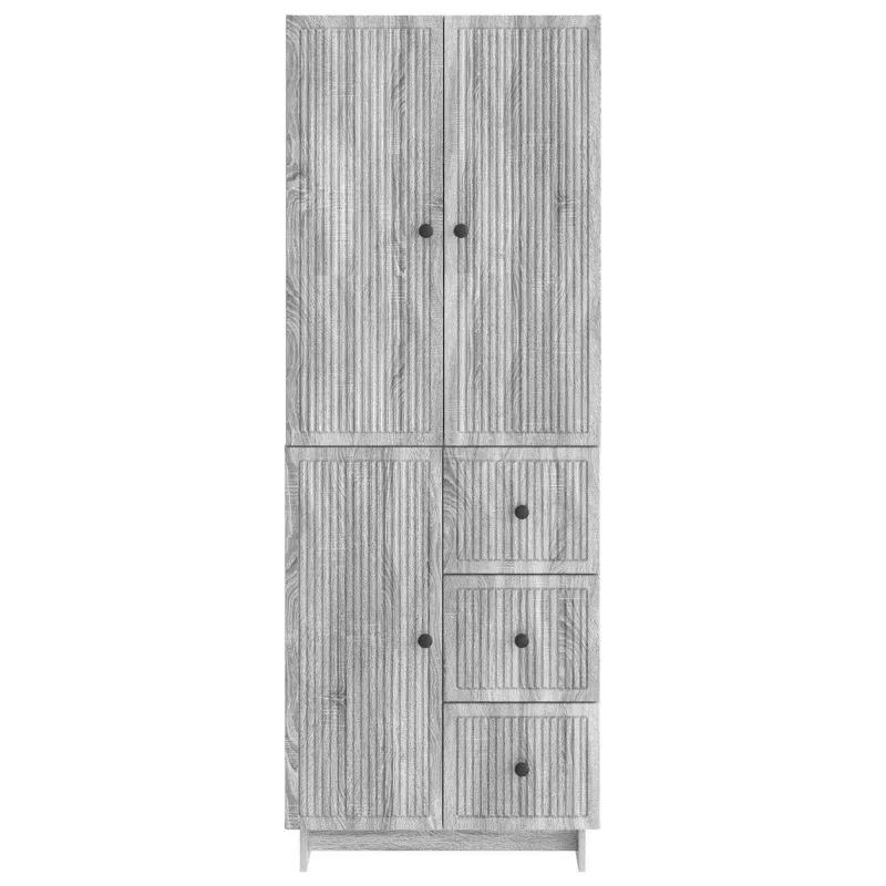 Spintelė 2 pcs 66 x 34,5 x 90 cm Apdirbta mediena