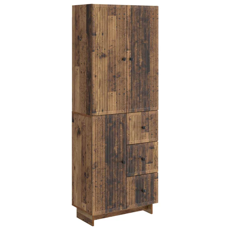 Spintelė 2 pcs 66 x 34,5 x 90 cm Apdirbta mediena