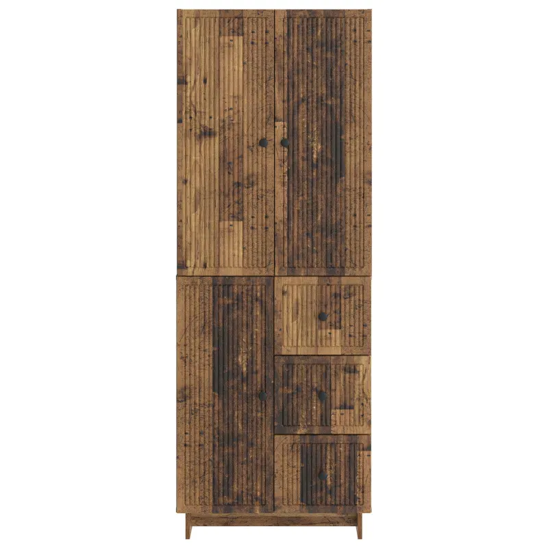 Spintelė 2 pcs 66 x 34,5 x 90 cm Apdirbta mediena